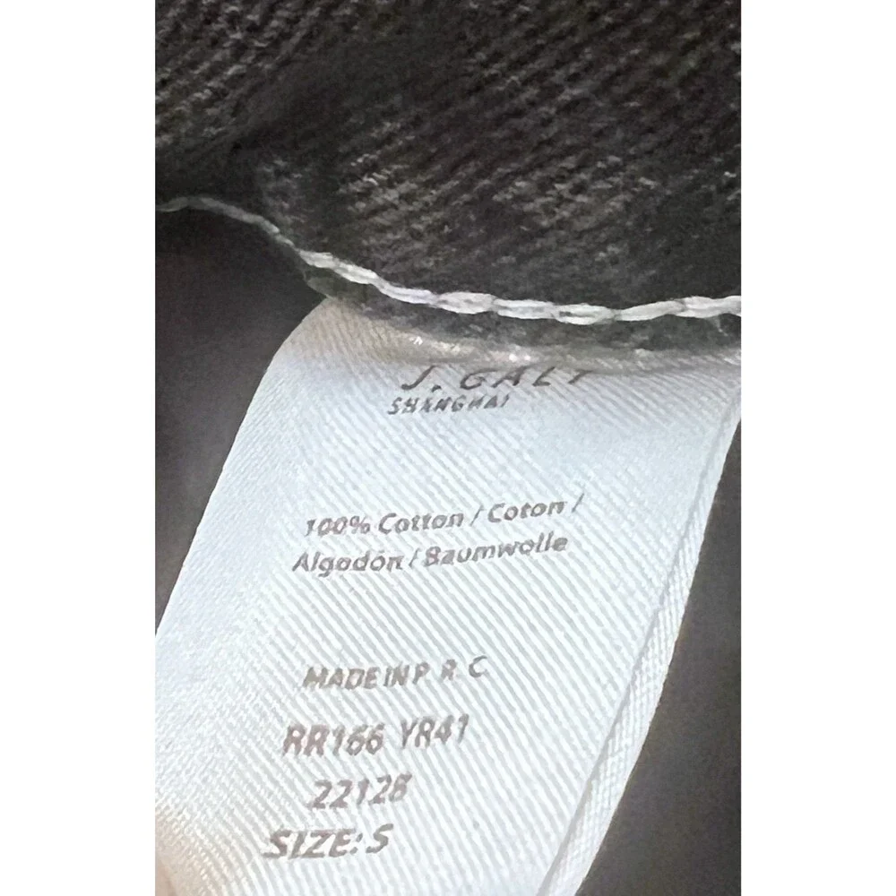 J. Galt Brandy Melville Wide Leg Jeans black carpenter size small pants